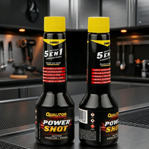 aditivo power shot simoniz 5 en 1 carro