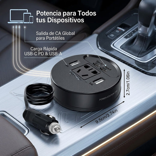 Cargador Adaptador Carro 3USB