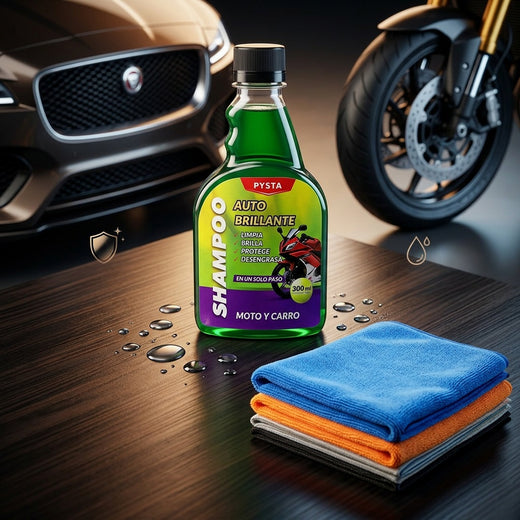 combo toallas micro x4+shampoo espumoso