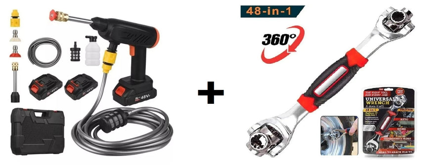 Llave Universal 48 + Hidrolavadora 2 Bat