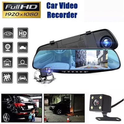 A114 Retrovisor Smart  Doble Cámara