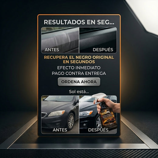 Restaurador Partes Negras Addio 500ML