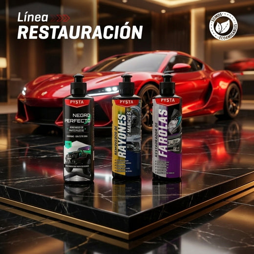 Kit para carro Faro + Rayon + Negro ⚡