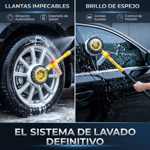 Cepillo lavado de autos limpieza
